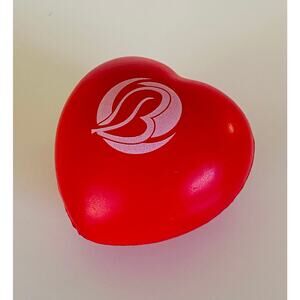 Advertising Promo B Medical Red Heart Love Stress Ball Squishy Collectible